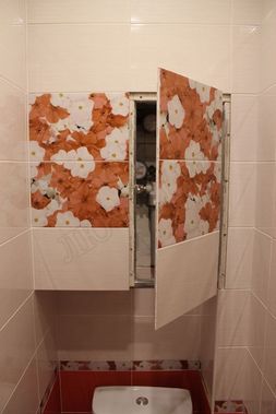 Люк под плитку Нажимной Секрет-Лайт 200*850 Люк под плитку Нажимной Секрет-Лайт 200*850