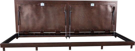 Напольный люк Дворник Короб, нержавеющая сталь AISI 304, 2 створки Напольный люк Дворник Короб, нержавеющая сталь AISI 304, 2 створки