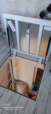 Напольный люк Невидимка-бюджет 600*600 Напольный люк Невидимка-бюджет 600*600